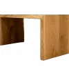 holz4home Massivholz Hocker Bank aus Eiche mit Baumkante XL