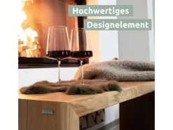 Clearance holz4home Massivholz Hocker Bank aus Eiche mit Baumkante L