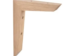Holzkonsole Eiche 22,5 cm x 18 cm