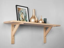 Holzkonsole Eiche 25 cm x 20 cm