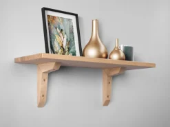 Holzkonsole Eiche 17,5 cm x 12,5 cm