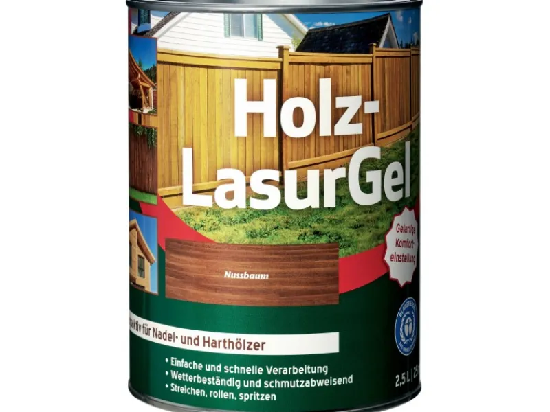 Hot Holz-LasurGel 2,5 l Palisander