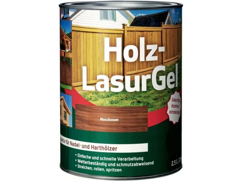 Hot Holz-LasurGel 2,5 l Palisander
