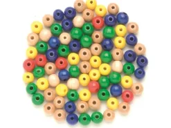 Holzperle Ø 10 mm, 47 Stück FSC®