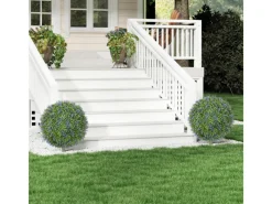 Online HOMCOM 2er-Set Lavendel Künstliche Pflanzen mit UV Schutz