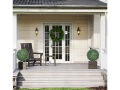 Online HOMCOM 2er-Set Lavendel Künstliche Pflanzen mit UV Schutz