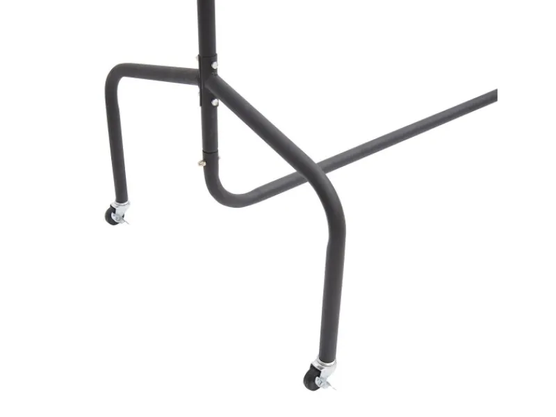 Clearance HOMCOM Kleiderständer Wäscheständer Rollgarderobe 150 x 60 x 170 cm