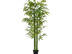 HOMCOM Künstliche Pflanze 180 cm mit Übertopf