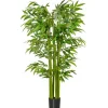 HOMCOM Künstliche Pflanzen 160 cm Bambus mit Kunststofftopf