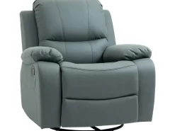 Discount HOMCOM Relaxsessel mit Liegefunktion und Fußstütze