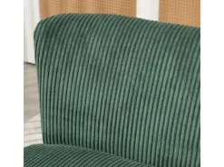 Hot HOMCOM Sofa 2 Sitzer Modern Couch für Wohnzimmer 117 x 56 x 77 cm