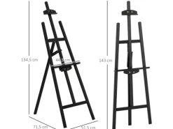 Sale HOMCOM Staffelei Klappbar 90° Einstellbar Halterung