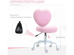 Clearance HOMCOM Stuhl Sitzhöhenverstellung