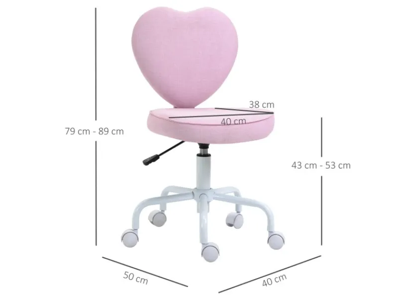 Clearance HOMCOM Stuhl Sitzhöhenverstellung