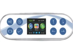 Online Home Deluxe Outdoor Whirlpool Beach Plus für 2 Personen 210 x 155 x 83 cm