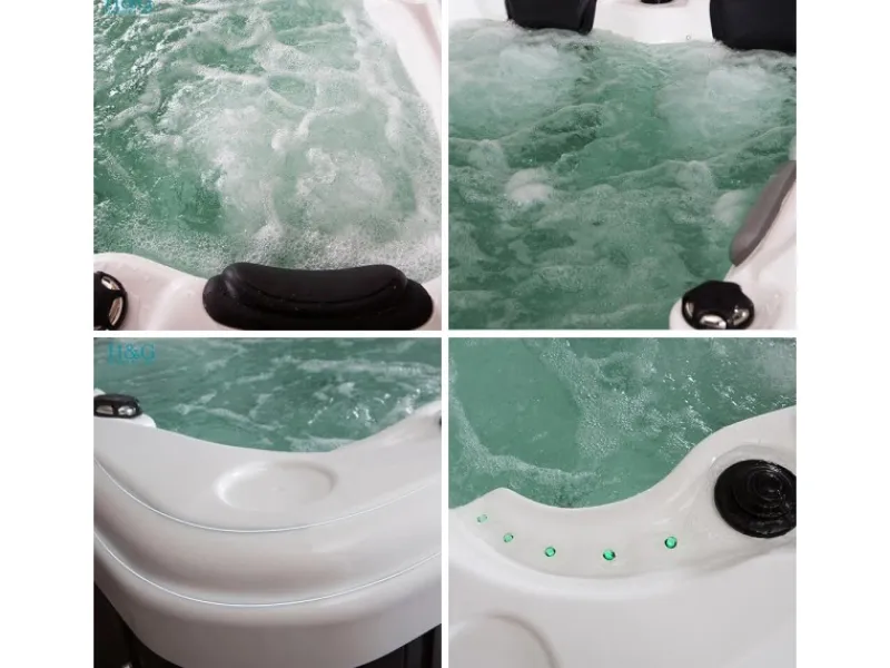 Online Home Deluxe Outdoor Whirlpool Beach Plus für 2 Personen 210 x 155 x 83 cm