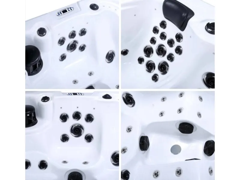 Online Home Deluxe Outdoor Whirlpool Beach Plus für 2 Personen 210 x 155 x 83 cm