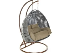 Home Deluxe Sitzkissen für Hängesessel Twin Beige