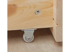 Homestyle4u Bettkasten 2er Set in Braun 82x22 53 cm 2195