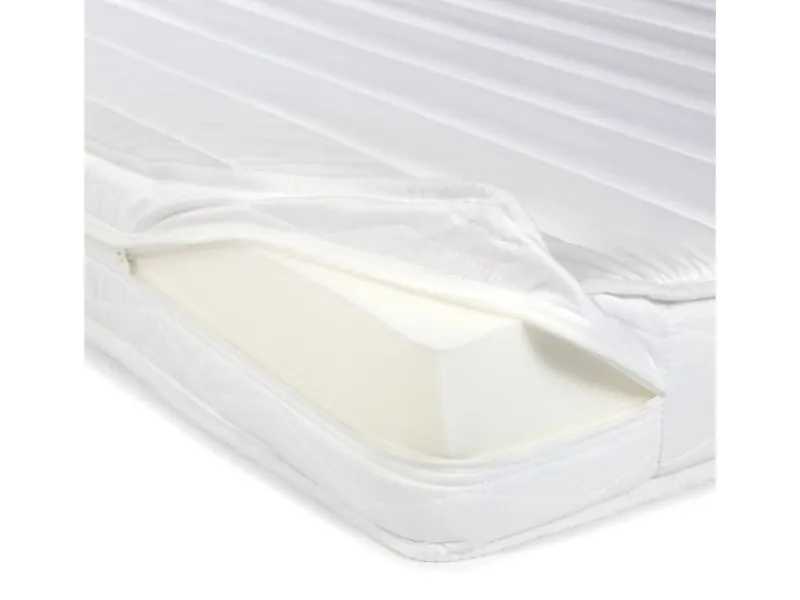 Homestyle4u Etagenbett für Kinder mit Matratzen Hochbett Weiß 90x200 cm 3052