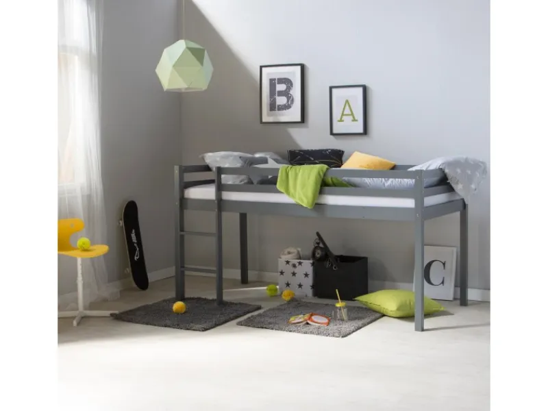 Homestyle4u Hochbett 90x200 in 1861