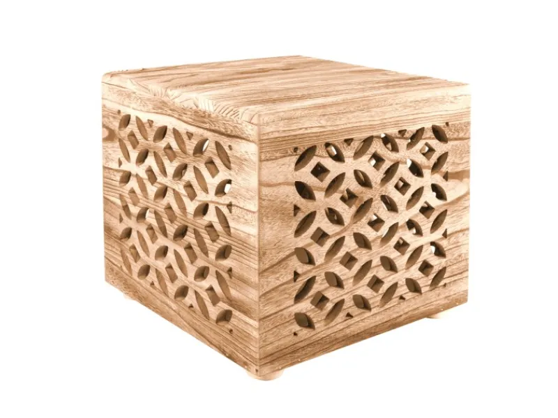 Outlet Homestyle4u Hocker Holzhocker Beistelltisch Holz 1773