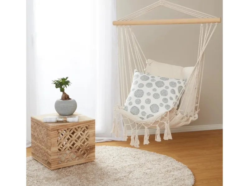 Outlet Homestyle4u Hocker Holzhocker Beistelltisch Holz 1773