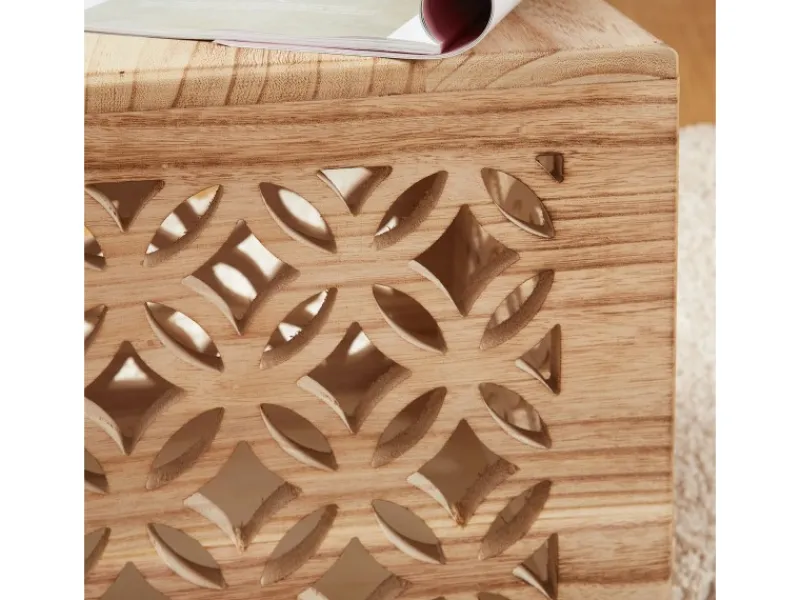 Outlet Homestyle4u Hocker Holzhocker Beistelltisch Holz 1773