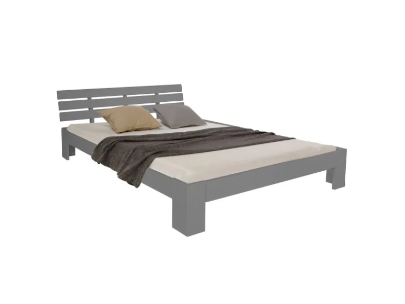 Homestyle4u Holzbett 180x200 mit Lattenrost in 2039