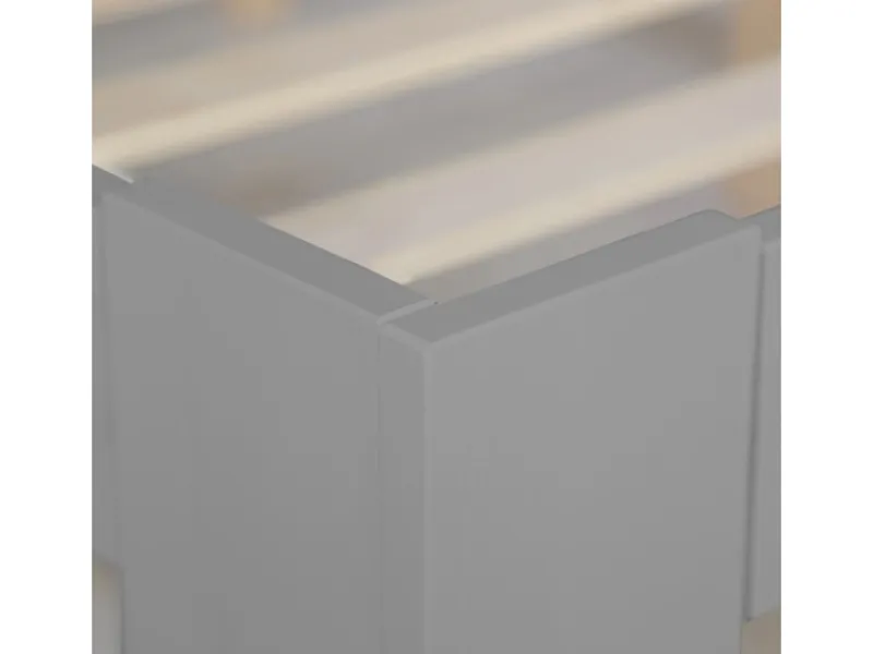 Homestyle4u Holzbett 180x200 mit Lattenrost in 2039