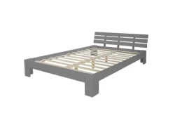 Homestyle4u Holzbett 180x200 mit Lattenrost in 2039