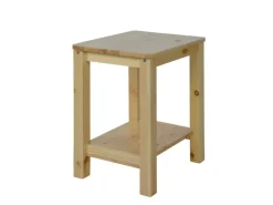 Hot Homestyle4u Nachttisch 38x47x32 in Braun 1826 Nature