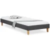 Outlet Homestyle4u Polsterbett mit Matratze 90x200 Grau
