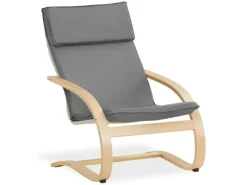 Homestyle4u Relaxsessel in Grau 2405