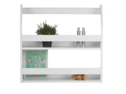 Sale Homestyle4u Wandregal Hängeregal Küchenregal Bücherregal Regal Holz Weiß