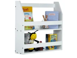 Sale Homestyle4u Wandregal Hängeregal Küchenregal Bücherregal Regal Holz Weiß