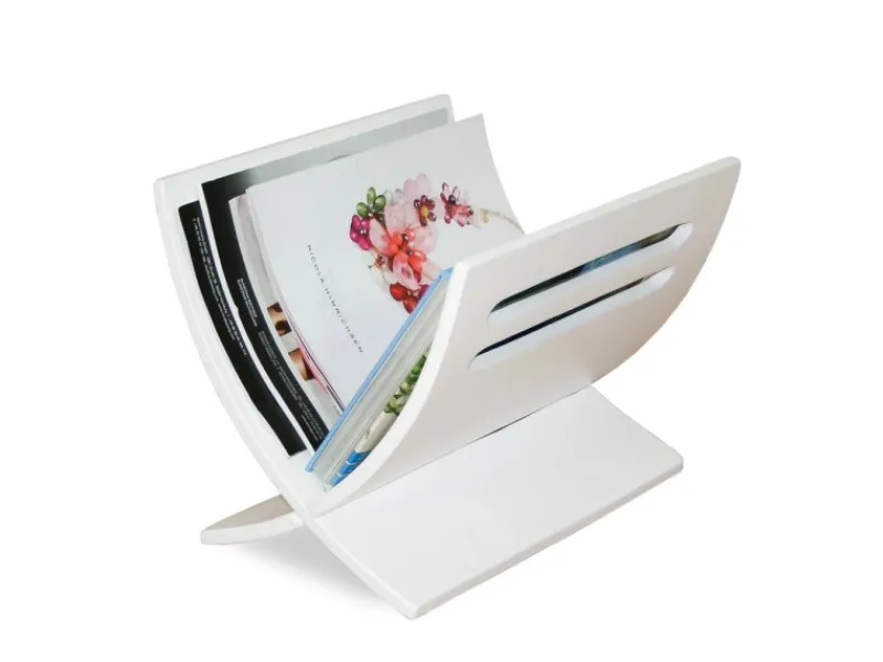 Discount Homestyle4u Zeitungsständer Magazinhalter Holz Weiß