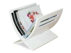 Discount Homestyle4u Zeitungsständer Magazinhalter Holz Weiß