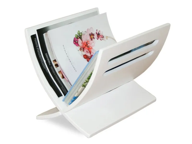 Discount Homestyle4u Zeitungsständer Magazinhalter Holz Weiß