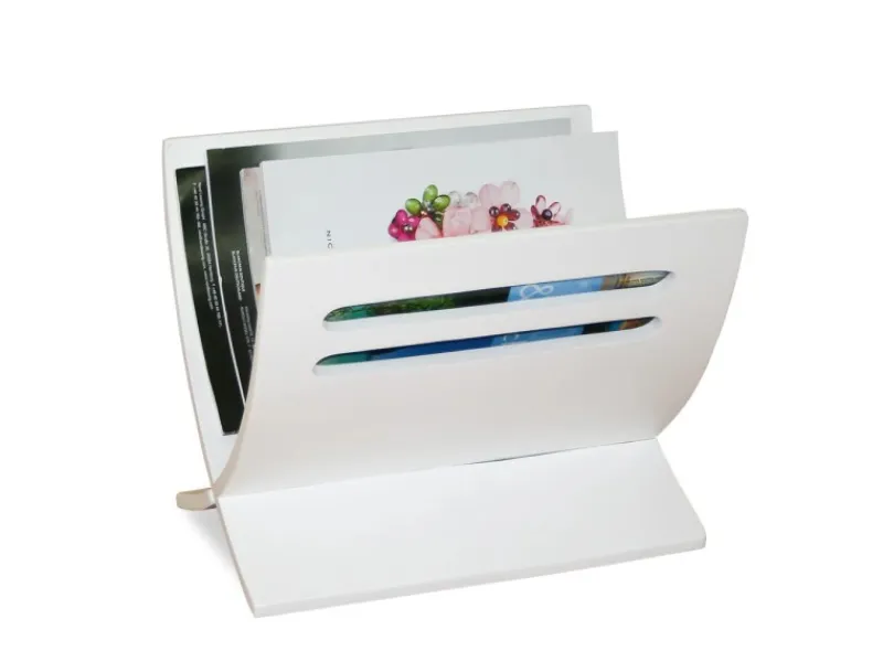 Discount Homestyle4u Zeitungsständer Magazinhalter Holz Weiß