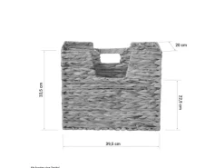 Outlet Homestyle4u Zeitungsständer Seegrass Zeitschriftenhalter