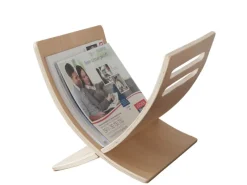 Homestyle4u Zeitungsständer Magazinhalter Holz Natur