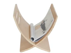 Homestyle4u Zeitungsständer Magazinhalter Holz Natur