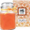 Clearance HS Candle Duftkerze & Bonbon Glas Ø10cm Honigmelone