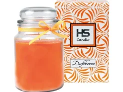 Clearance HS Candle Duftkerze & Bonbon Glas Ø10cm Honigmelone