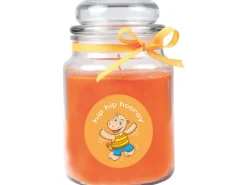 HS Candle Duftkerze & Bonbon Glas Comic Orange Honigmelone