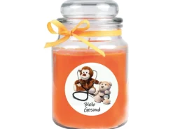 Best HS Candle Duftkerze & Glas Genesung Honigmelone Orange