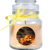 Hot HS Candle Duftkerze & Glas Halloween Creme Bonbon 30h