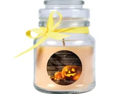 Hot HS Candle Duftkerze & Glas Halloween Creme Bonbon 30h