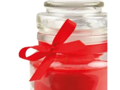 HS Candle Duftkerze & Glas Sternzeichen Rose 30 Stunden Krebs